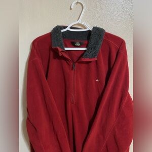 Red (Red Head) Quarter Zip